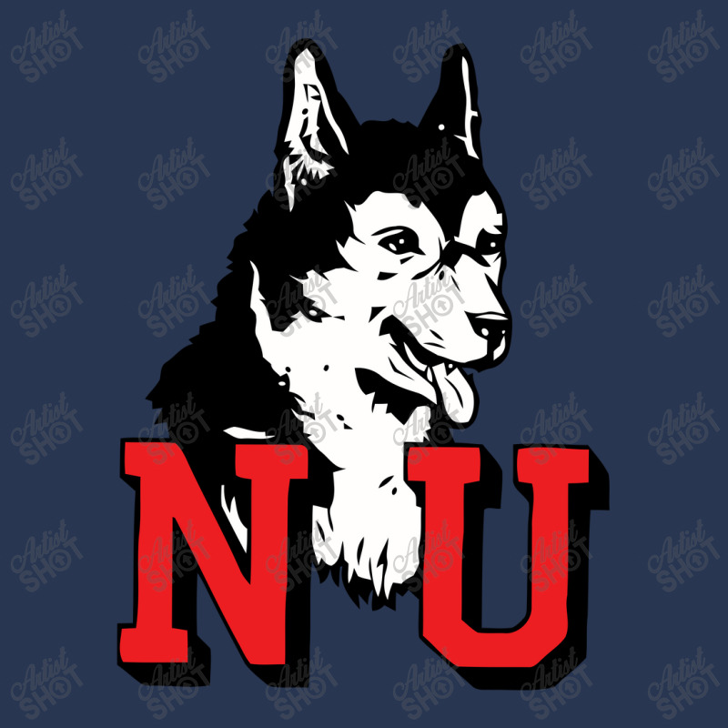 Northeastern Huskies Men Denim Jacket | Artistshot