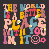 The World Is A Better Place With You In It Retro G Vintage Hoodie | Artistshot