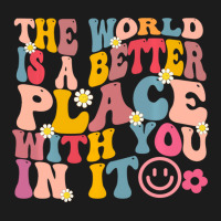 The World Is A Better Place With You In It Retro G Hoodie & Jogger Set | Artistshot