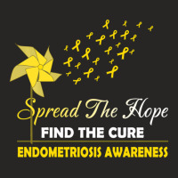 Spread The Hope Endometriosis Awareness Pullover H Ladies Fitted T-shirt | Artistshot