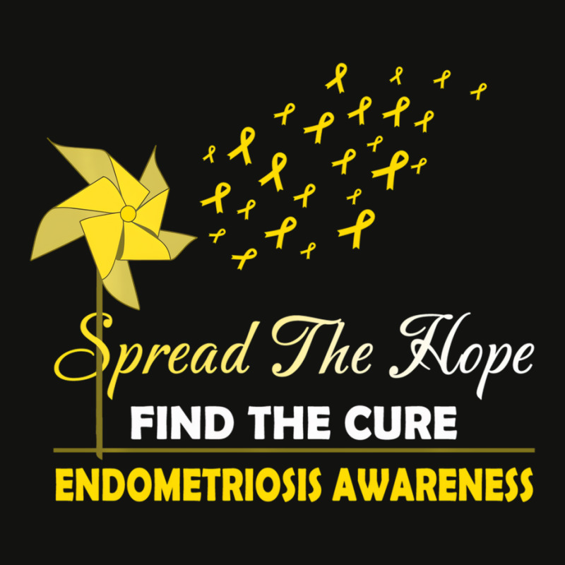 Spread The Hope Endometriosis Awareness Pullover H Scorecard Crop Tee by prasek | Artistshot