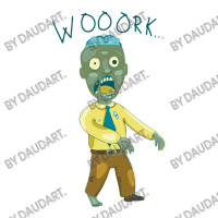 Work Zombie Who Hates His Job Crewneck Sweatshirt | Artistshot