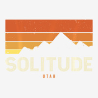 Vintage Solitude Utah Mountains Hiking Sunset Retr Graphic T-shirt | Artistshot