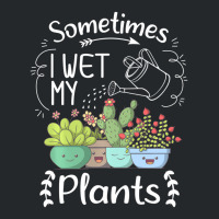 Vintage Sometimes I Wet My Plants Funny Gardening Crewneck Sweatshirt | Artistshot