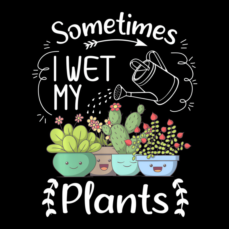 Vintage Sometimes I Wet My Plants Funny Gardening Men's 3/4 Sleeve Pajama Set | Artistshot