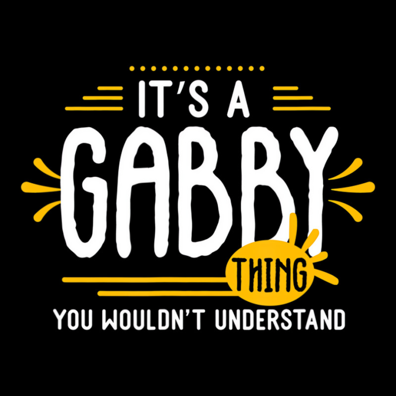 It's A Gabby Thing Funny First Name Personalized T Pocket T-shirt | Artistshot