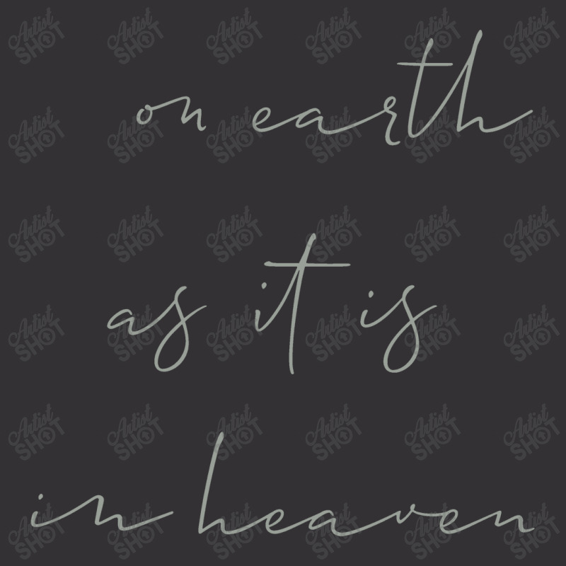 On Earth As It Is In Heaven Vintage Short | Artistshot