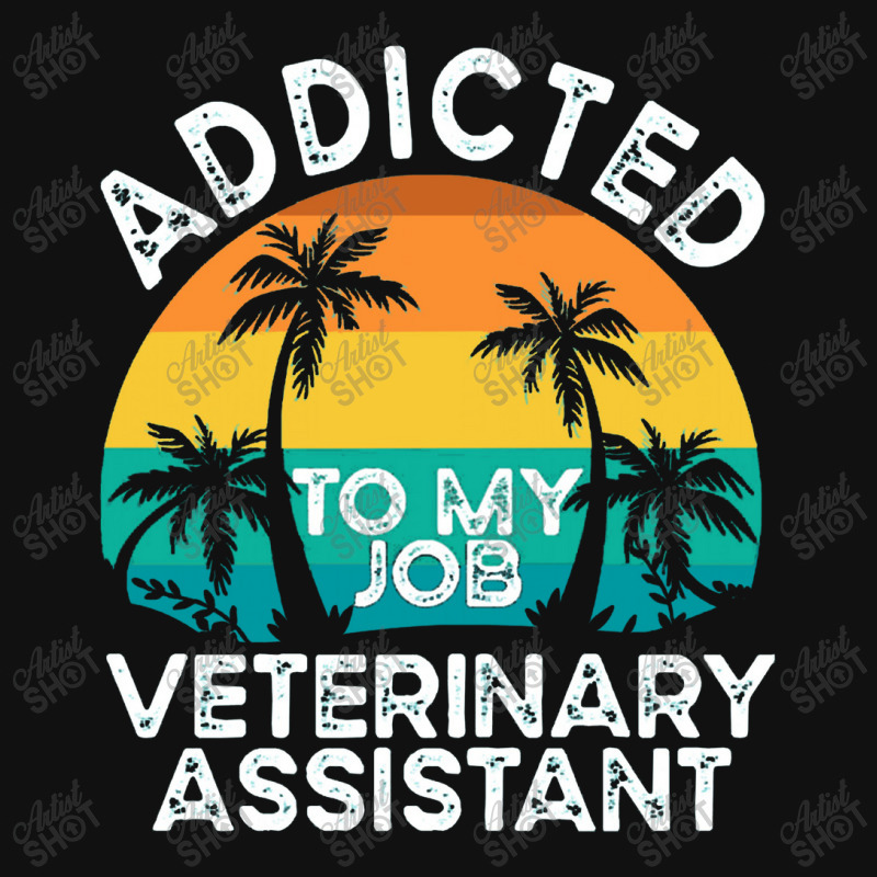 Veterinarian  Addicted To My Job Veterinary Baby Beanies by kipaspring | Artistshot