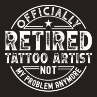 Retired Tattoo Artist Red Tank Top | Artistshot