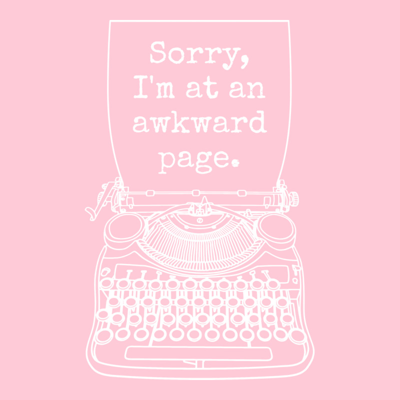 Funny Writer Author Novelist Sorry Im At An Awkwar Graphic T-shirt by neozajaponaj | Artistshot