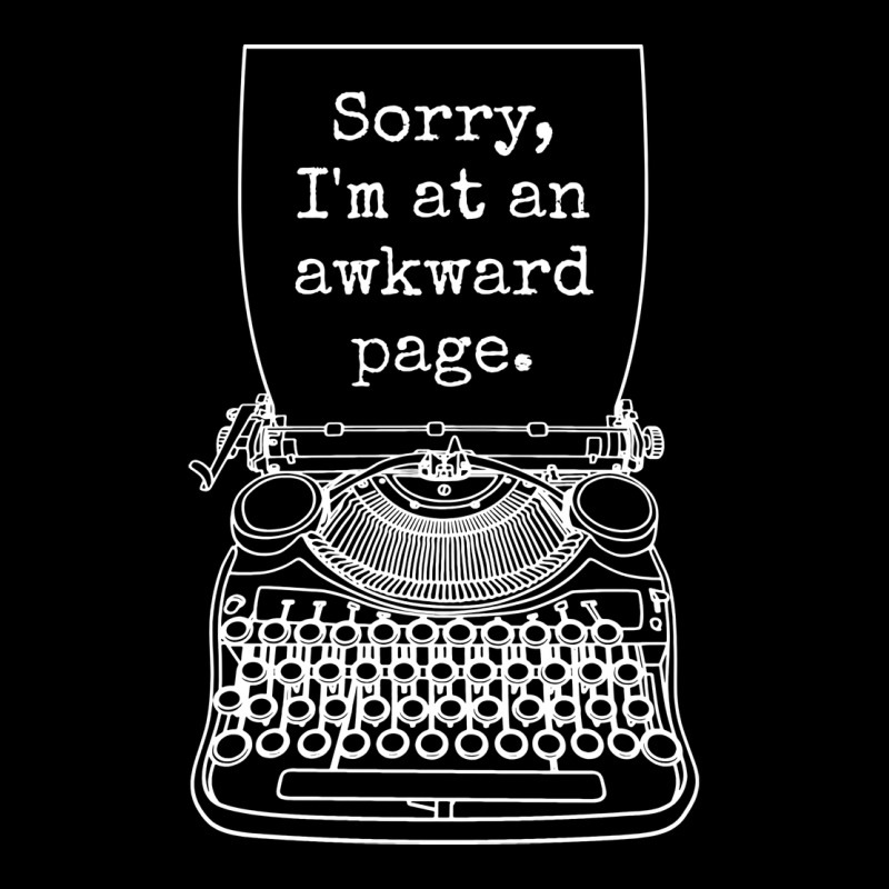 Funny Writer Author Novelist Sorry Im At An Awkwar Zipper Hoodie by neozajaponaj | Artistshot