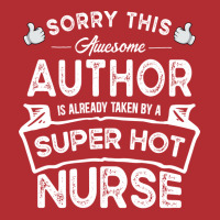 Sorry This Author Is Taken Yellow Ladies Fitted T-shirt | Artistshot