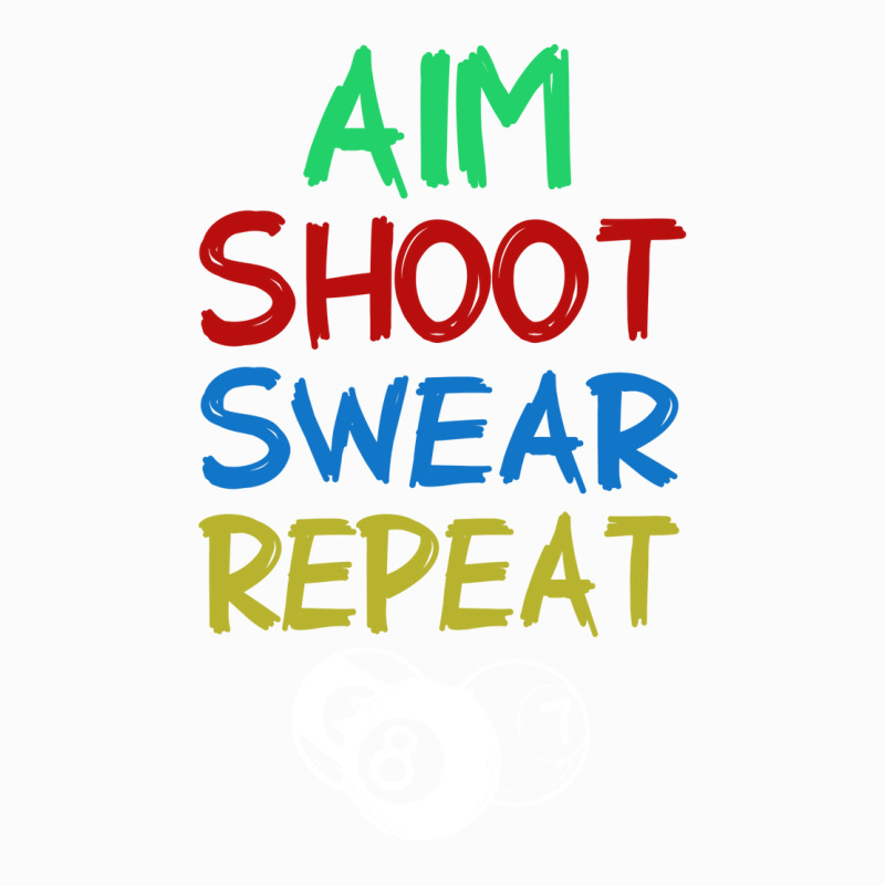 Billiards Aim Shoot Swear Snooker Pool Coffee Mug | Artistshot