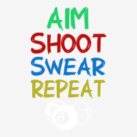 Billiards Aim Shoot Swear Snooker Pool Travel Mug | Artistshot