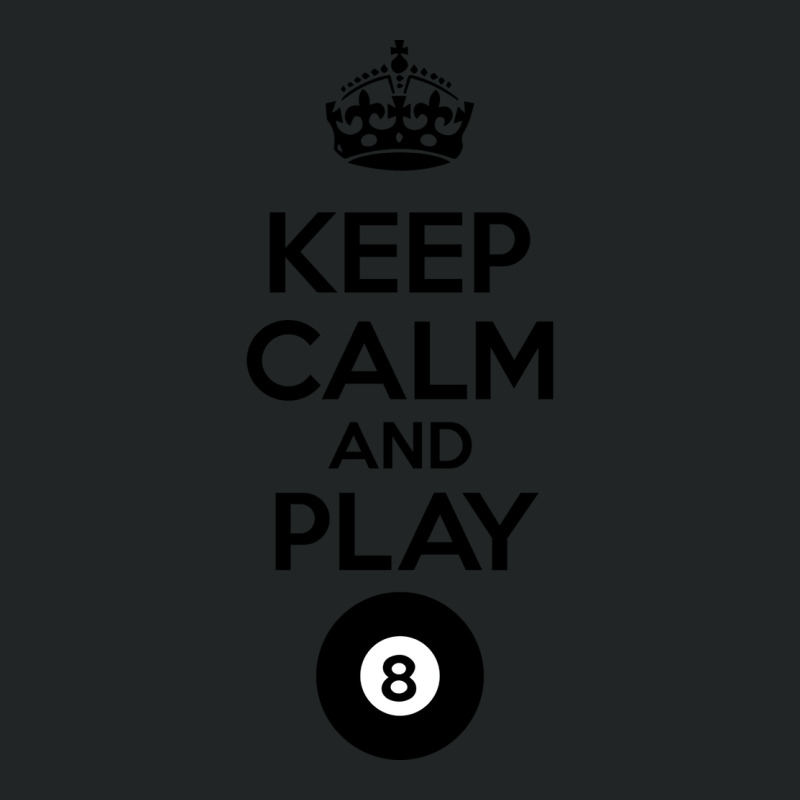 Keep Calm And Play Eight Duffel Bag | Artistshot