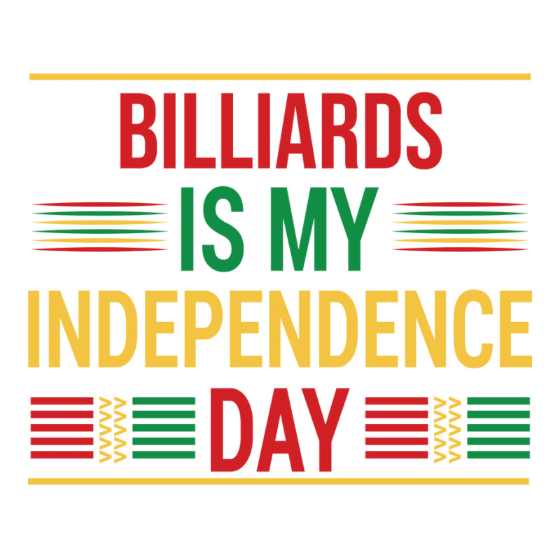 Billiards Is My Independence Day Men's T-shirt Pajama Set | Artistshot