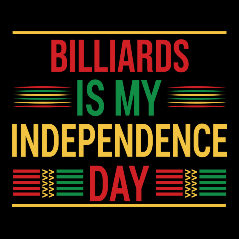 Billiards Is My Independence Day Men's 3/4 Sleeve Pajama Set | Artistshot