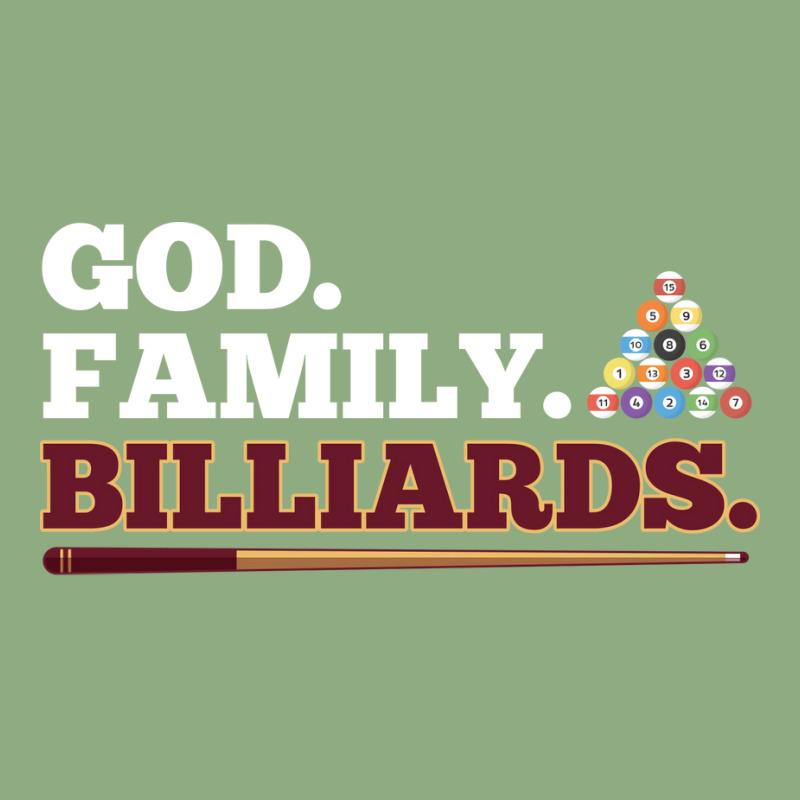 God Family Billiards Pool Player Design Graphic T-shirt | Artistshot