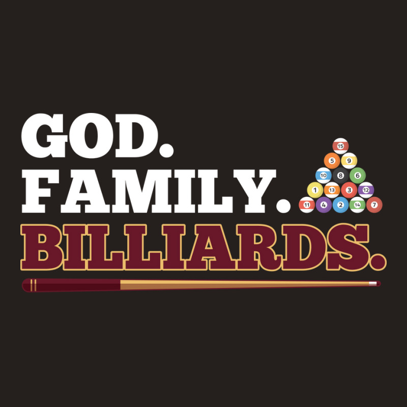 God Family Billiards Pool Player Design Tank Top | Artistshot