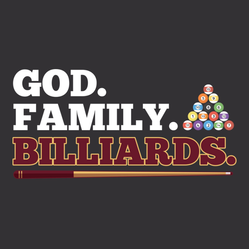 God Family Billiards Pool Player Design Vintage Short | Artistshot