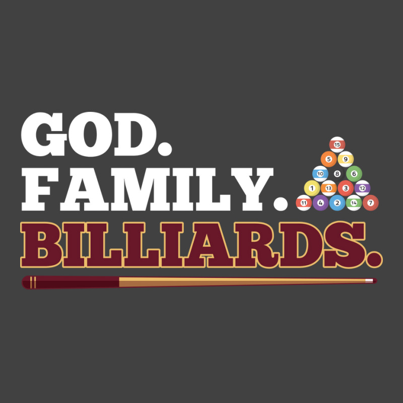 God Family Billiards Pool Player Design Vintage T-shirt | Artistshot