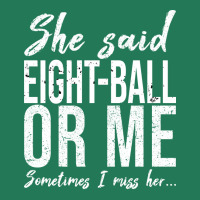 Eightball Funny Sports Gift Ladies Fitted T-shirt | Artistshot