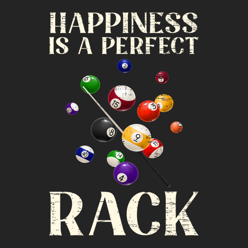 Happiness Is A Perfect Rack Billiards 2 3/4 Sleeve Shirt | Artistshot