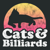 Cats And Billiards Gift Women's Triblend Scoop T-shirt | Artistshot