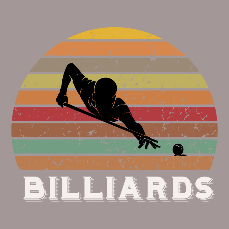 Billiards Retro Sunset Design Vintage Hoodie | Artistshot