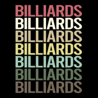 Colorful Text Billiards 1 Long Sleeve Shirts | Artistshot