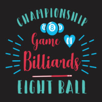 Game Of Billiards Eight Ball T-shirt | Artistshot