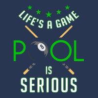 Pool Billiard Life Is A Game Pool Is Serious Funny Men Denim Jacket | Artistshot