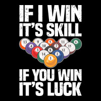 If I Win Its A Skill If You Win Its Luck Funny Bil Fleece Short | Artistshot