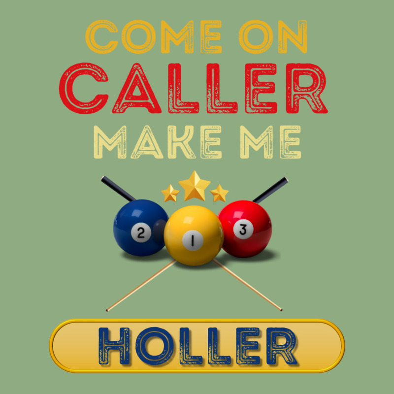 Come On Caller Make Me Holler Funny Bingo Billiard Landscape Canvas Print | Artistshot