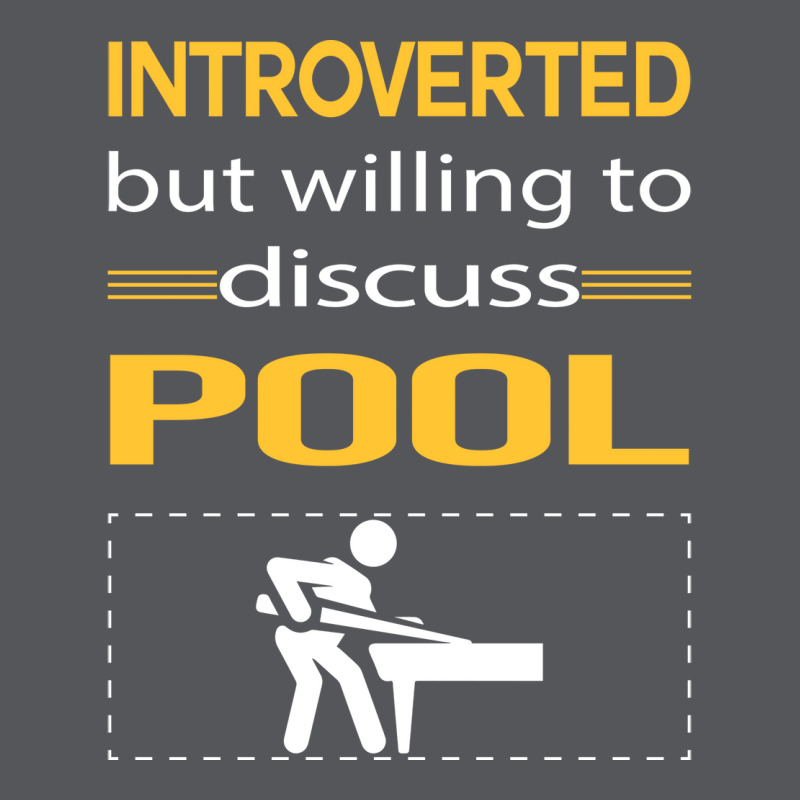 Funny Introverted Pool Ladies Fitted T-Shirt by aaivigildirx | Artistshot