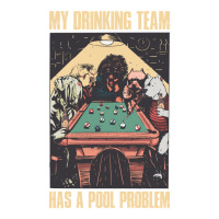 Pool Problem Funny Billiards Gift Maternity Scoop Neck T-shirt | Artistshot