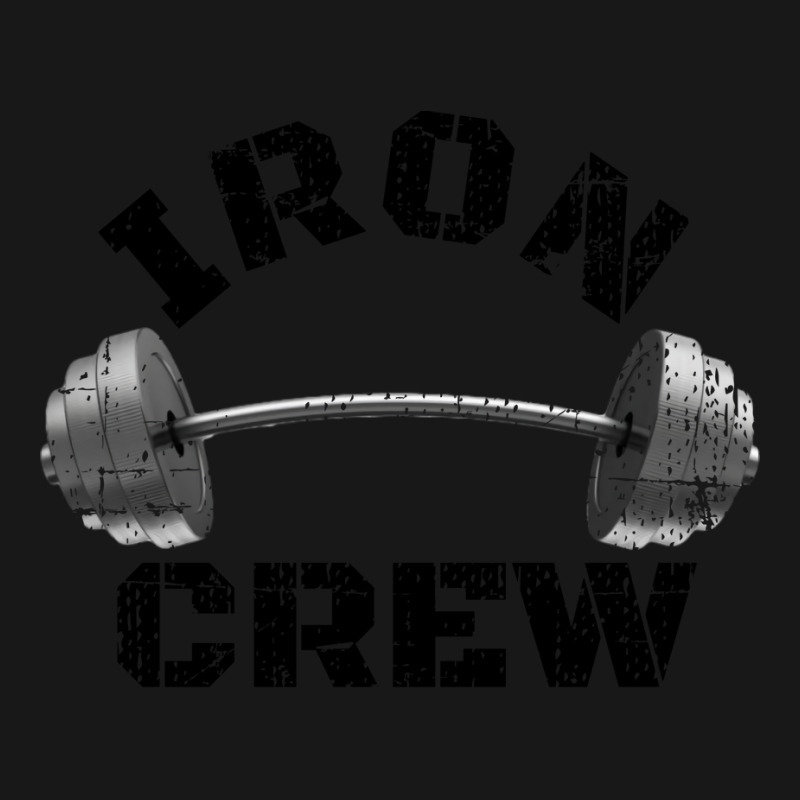 Iron Crew Barbell Bodybuilding 1 Flannel Shirt | Artistshot