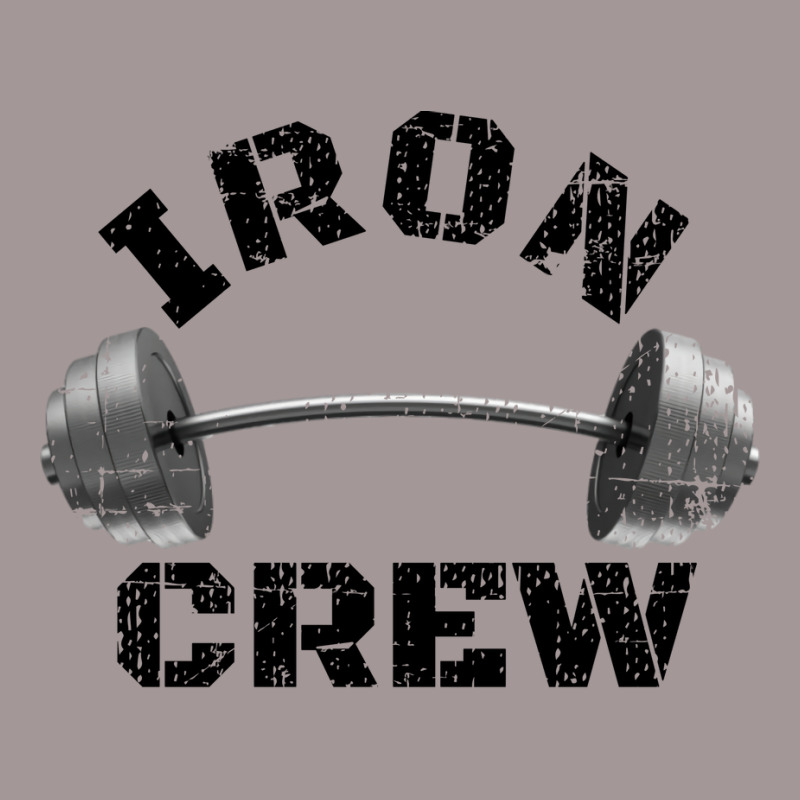 Iron Crew Barbell Bodybuilding 1 Vintage Short | Artistshot