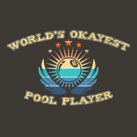 Worlds Okayest Pool Player Billiards 3 Bucket Hat | Artistshot