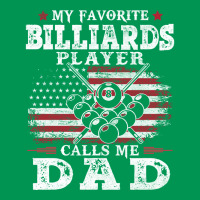 My Favorite Billiards Player Calls Me Dad Usa Flag Classic T-shirt | Artistshot