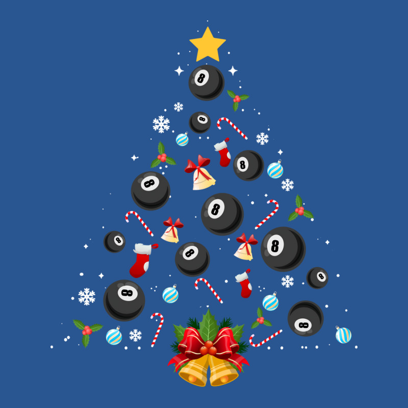 Cool Billiards Gift Christmas Tree Billiards Lover T-shirt | Artistshot