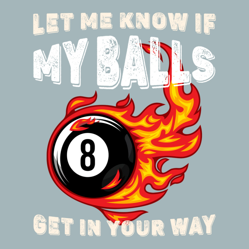 Let Me Know If My Balls Get In Your Way Billiards Unisex Sherpa-lined Denim Jacket | Artistshot