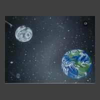 Earth In The Corner Pocket Vintage T-shirt | Artistshot