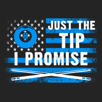 Just The Tip I Promise Funny Billiards American Fl 3/4 Sleeve Shirt | Artistshot