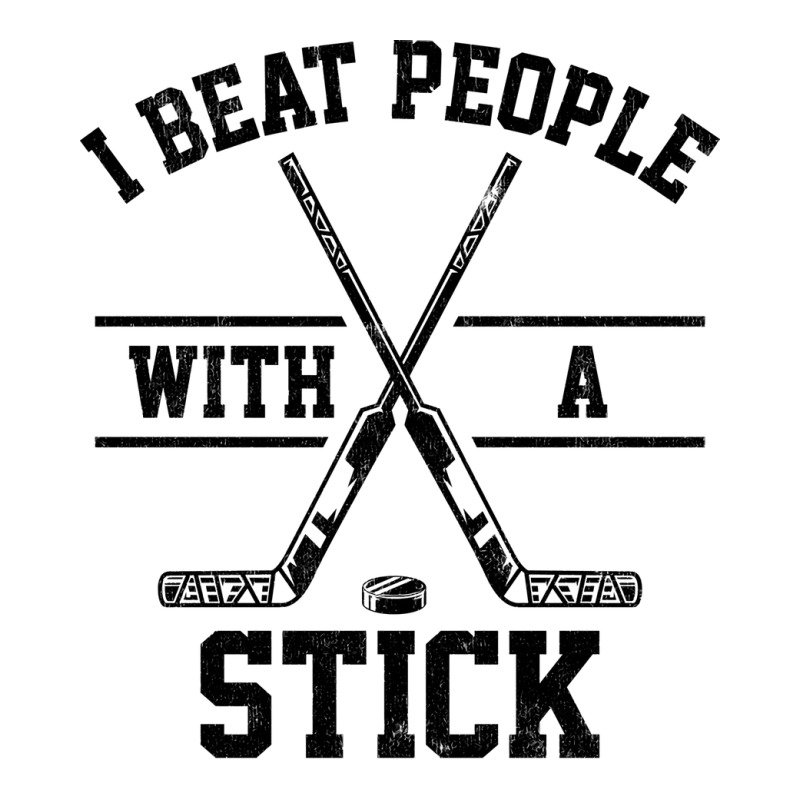 I Beat People With A Stick 1 Men's Long Sleeve Pajama Set | Artistshot