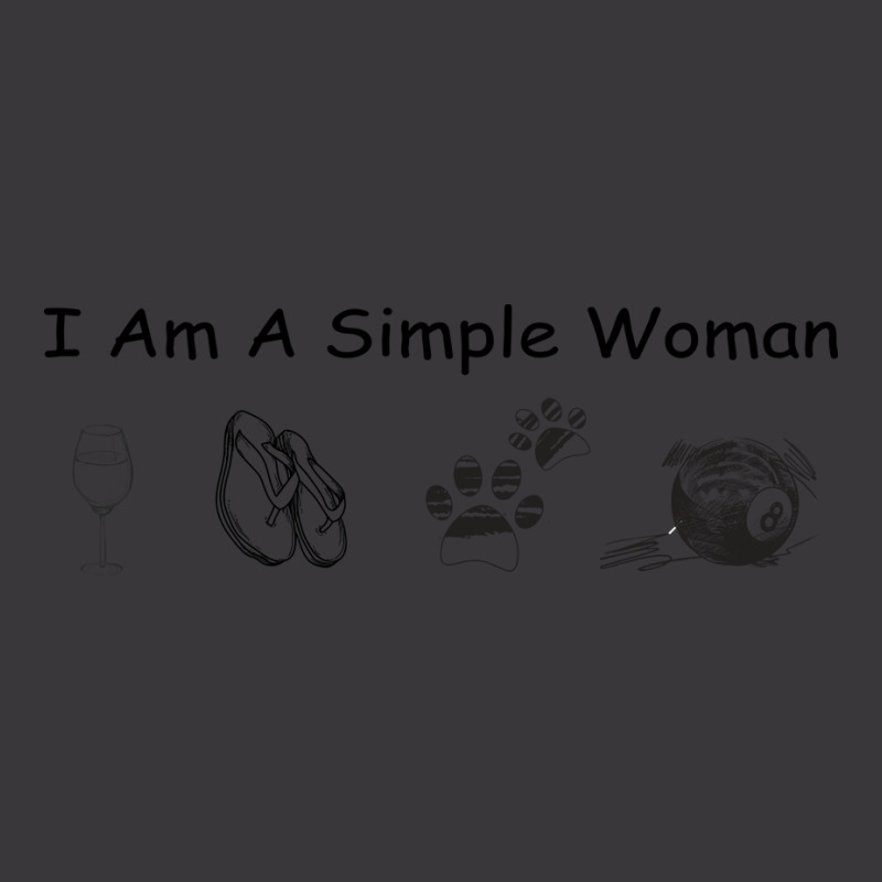 I Am A Simple Woman Billiard Ladies Curvy T-Shirt by ortmandiosesu | Artistshot