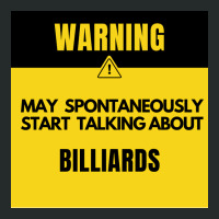 Funny Billiards Warning May Spontaneously Start Ta Women's Triblend Scoop T-shirt | Artistshot