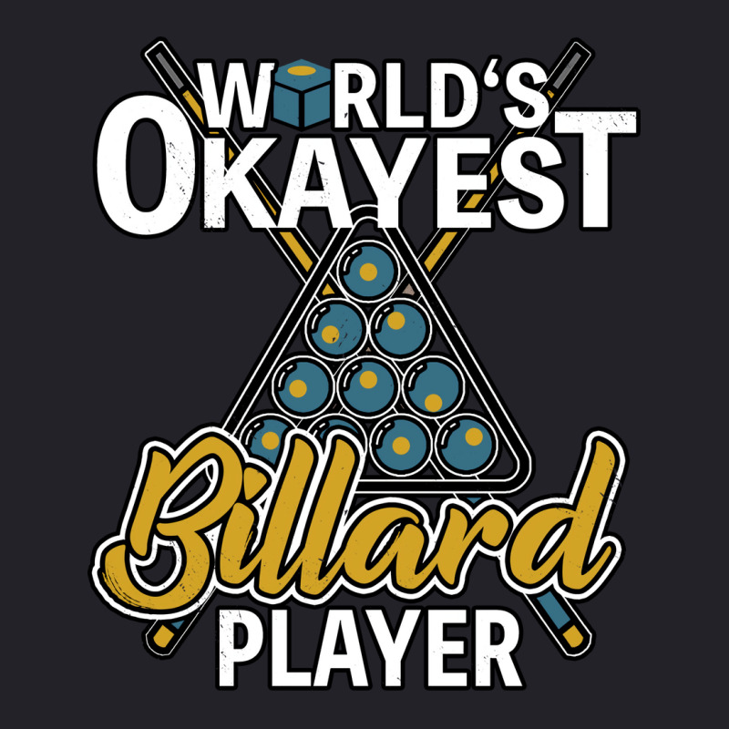 Worlds Okayest Billard Player Unisex Sherpa-lined Denim Jacket | Artistshot