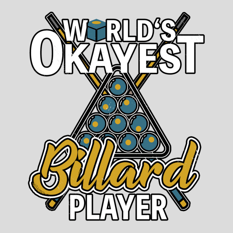 Worlds Okayest Billard Player Men's Polo Shirt | Artistshot