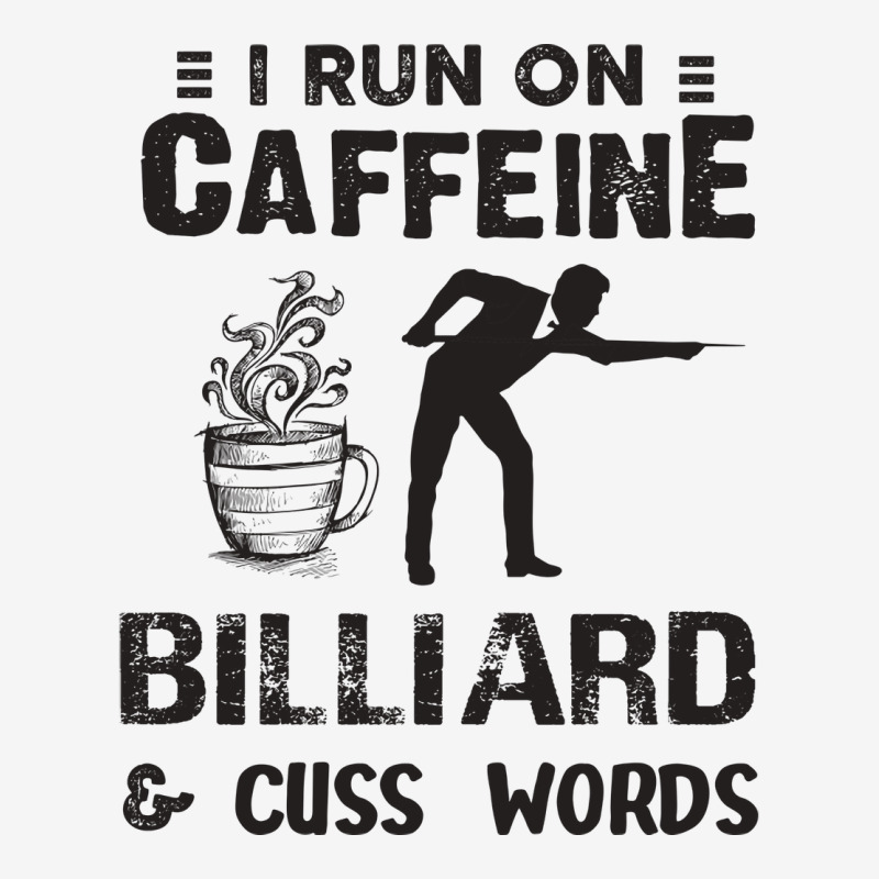 I Run On Caffeine Billiard And Cuss Words Scorecard Crop Tee by henyelleetchc | Artistshot